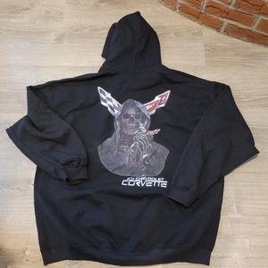 Black hoodie Corvette